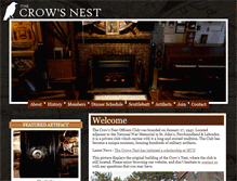 Tablet Screenshot of crowsnestnl.ca